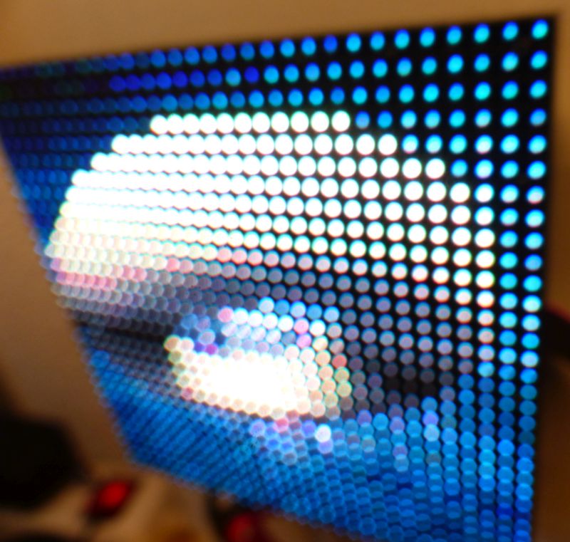 Rendering Real Time 3D Graphics on a RGB LED Panel with Raspberry Pi | Geeks3D