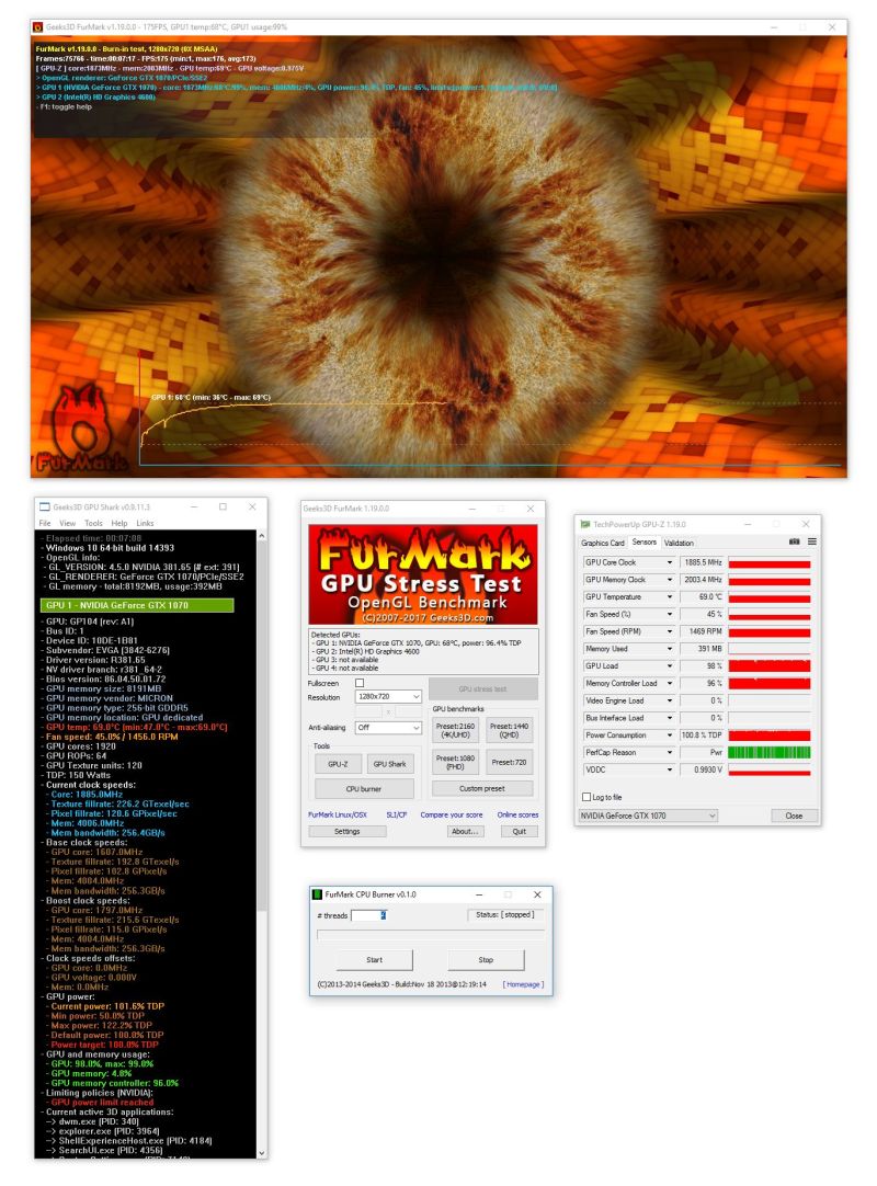 Geeks3D FurMark 1.35 for apple download free