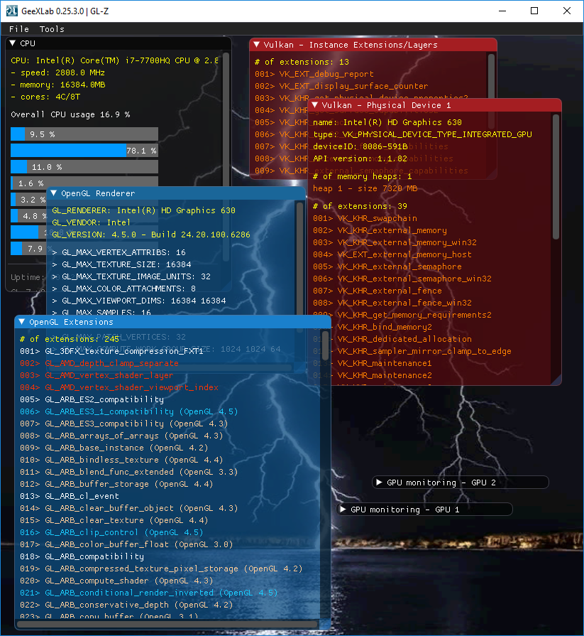 which version of intel hd graphics support opengl 4.1?