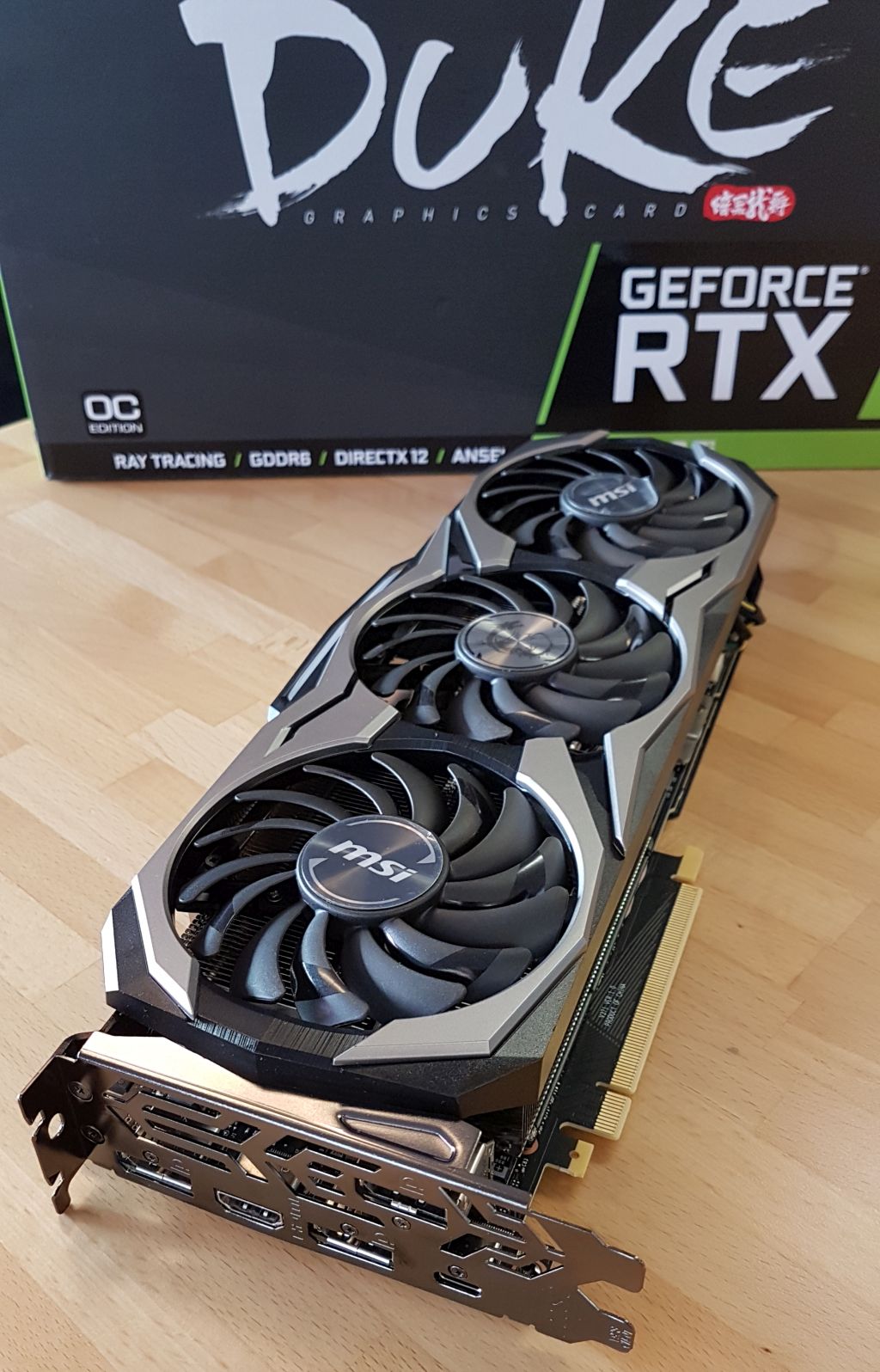 (Unboxing) MSI GeForce RTX 2080 Ti Duke 11GB GDDR6 OC | Geeks3D