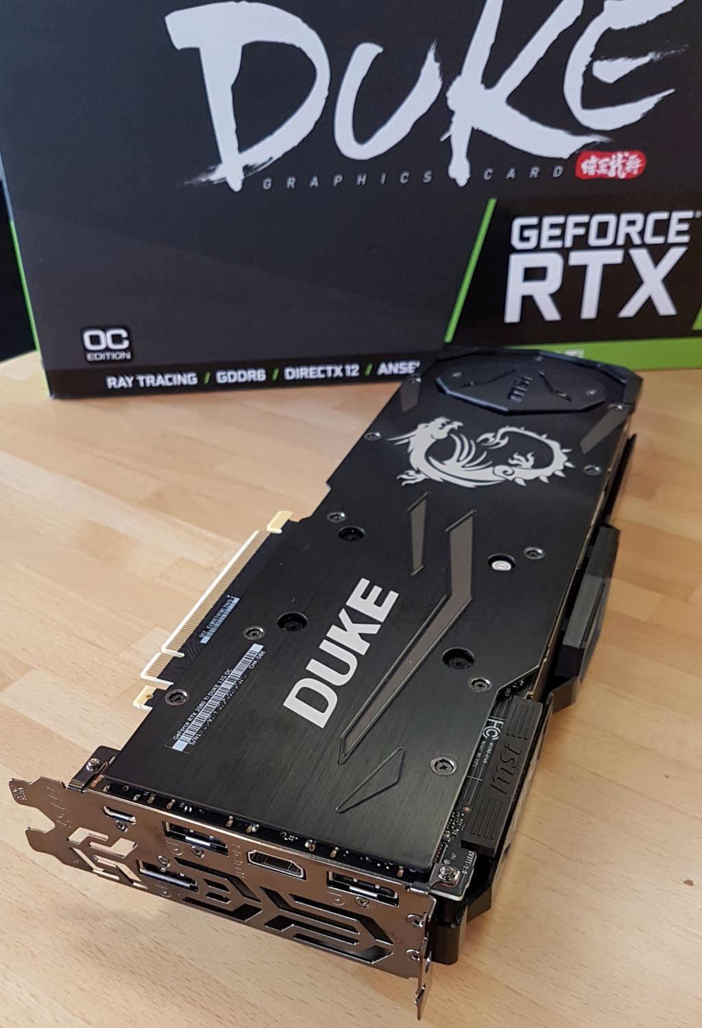 Msi 2080 duke oc hot sale