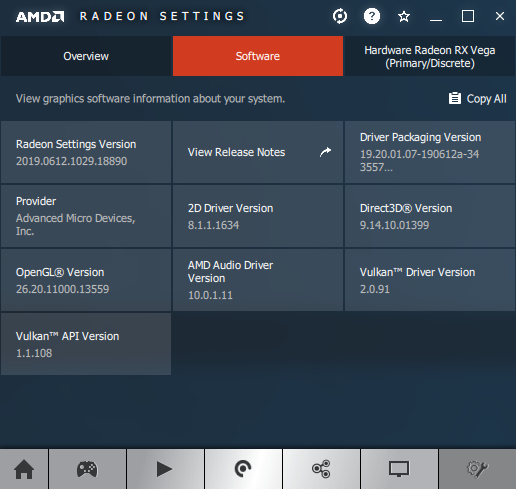 AMD Adrenalin 19.6.2 Brings Vulkan 1.1.108 and New Extensions