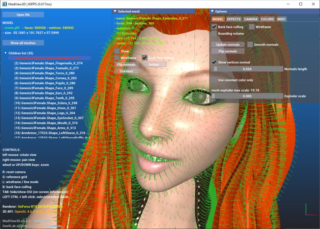 MadView3D 0.4.0 3D Model Viewer Released for Windows