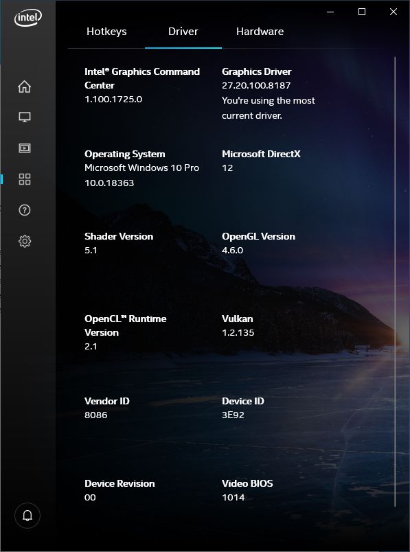 intel graphics driver scanner